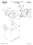 Diagram for 01 - Top & Cabinet