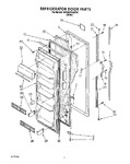 Diagram for 05 - Refrigerator Door