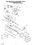 Diagram for 09 - Motor And Ice Container Parts