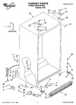 Diagram for 01 - Cabinet Parts