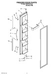 Diagram for 06 - Freezer Door Parts