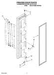 Diagram for 07 - Freezer Door Parts