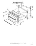 Diagram for 06 - Freezer Door