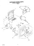 Diagram for 09 - Dispenser Front