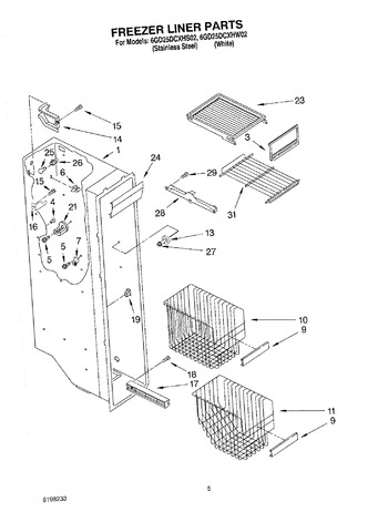 Diagram for 6GD25DCXHW02