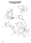 Diagram for 08 - Dispenser Front