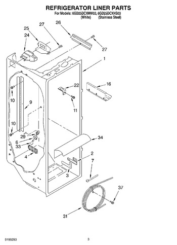 Diagram for 6GD25DCXHW03