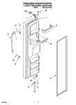 Diagram for 07 - Freezer Door Parts