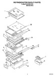 Diagram for 03 - Refrigerator Shelf Parts