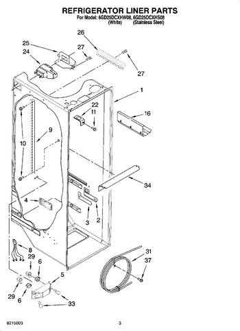 Diagram for 6GD25DCXHS08