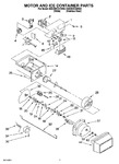 Diagram for 05 - Motor And Ice Container Parts