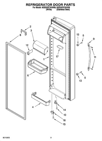 Diagram for 6GD25DCXHS08