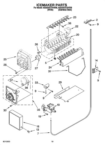 Diagram for 6GD25DCXHW08