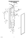 Diagram for 07 - Freezer Door Parts