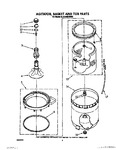 Diagram for 04 - Agitator, Basket And Tub