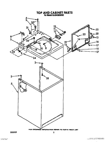 Diagram for 6LA5400XWM0