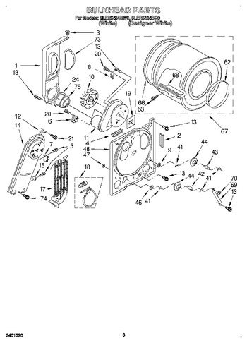 Diagram for 6LER5434BQ0