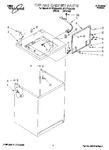 Diagram for 01 - Top And Cabinet, Lit/optional