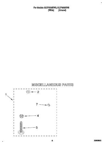 Diagram for 6LSP8255BW0