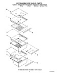 Diagram for 03 - Refrigerator Shelf Parts