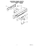 Diagram for 02 - Control Panel Parts