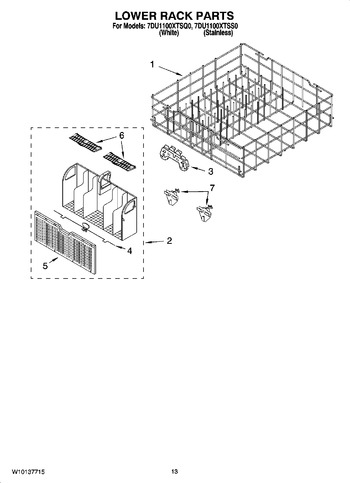 Diagram for 7DU1100XTSS0