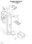 Diagram for 03 - Freezer Liner