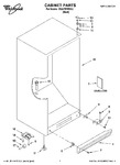 Diagram for 01 - Cabinet Parts