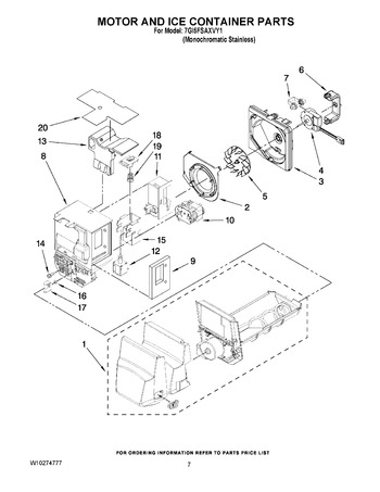 Diagram for 7GI5FSAXVY1