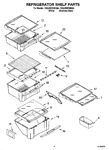 Diagram for 03 - Refrigerator Shelf Parts