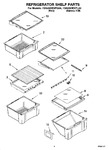 Diagram for 03 - Refrigerator Shelf Parts