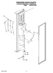 Diagram for 07 - Freezer Door Parts