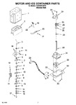 Diagram for 05 - Motor And Ice Container Parts