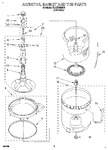 Diagram for 04 - Agitator, Basket And Tub