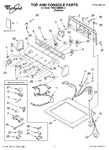 Diagram for 01 - Top And Console Parts