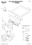 Diagram for 01 - Top And Console Parts