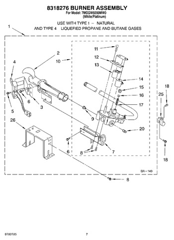 Diagram for 7MGGW9200MW0