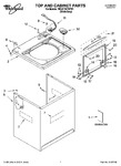 Diagram for 01 - Top And Cabinet Parts