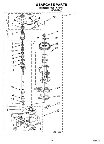 Diagram for 7MGST9679PW1