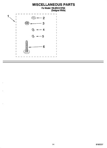Diagram for 7MLBR4121PQ0
