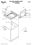 Diagram for 01 - Top And Cabinet Parts