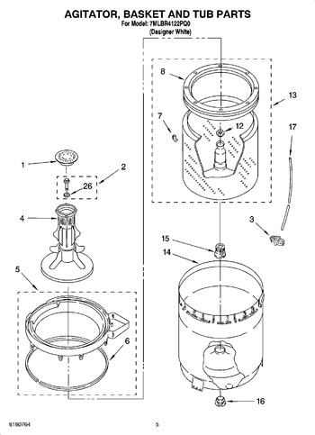 Diagram for 7MLBR4122PQ0