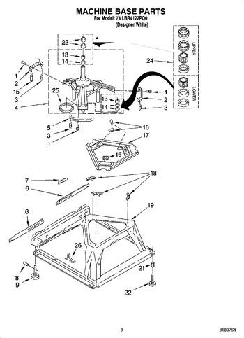 Diagram for 7MLBR4122PQ0