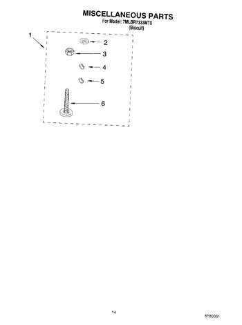 Diagram for 7MLBR7333MT0