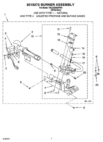 Diagram for 7MLGQ8000PW0