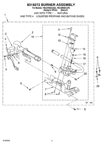 Diagram for 7MLGR3624JT3