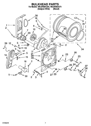 Diagram for 7MLGR3624JT4