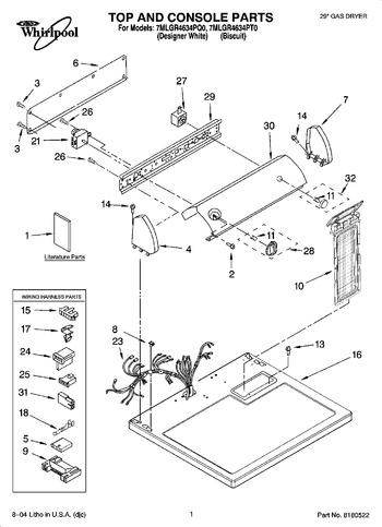 Diagram for 7MLGR4634PT0