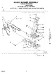 Diagram for 04 - 8318272 Burner Assembly, Optional Parts (not Included)