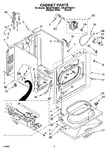 Diagram for 02 - Cabinet Parts